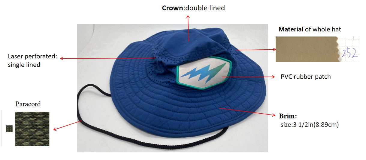 Bucket Hat with Cooling Technology